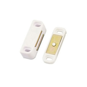 2 LOQUETEAUX MAGN. RECTANGLES 5kg BLANC CQ7042